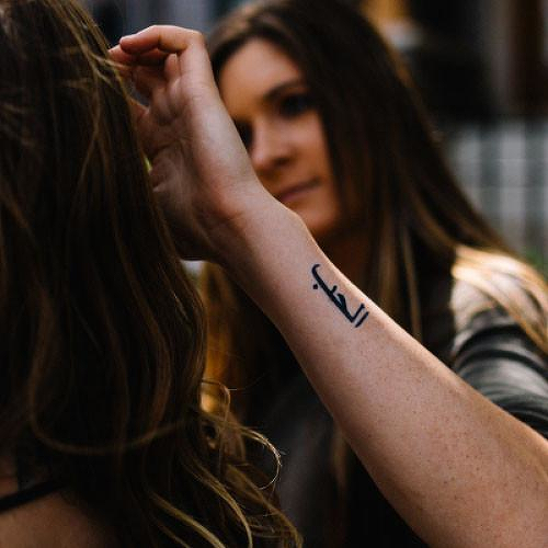 Hubb by inkbox is a Words temporary tattoo from inkbox - 0