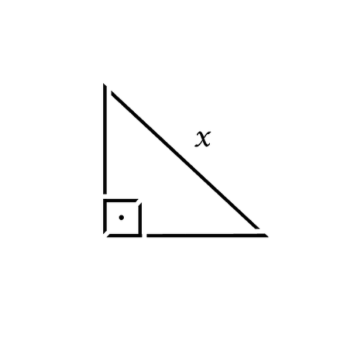 Hypotenuse by inkbox is a Random temporary tattoo from inkbox - 1