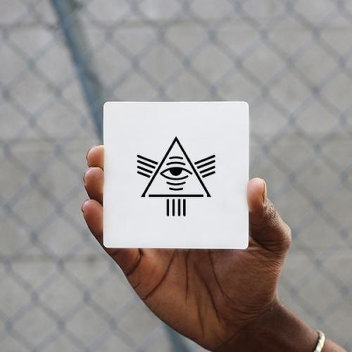 Illuminati by Sebastian Eisenberg is a Geometric temporary tattoo from inkbox - 0