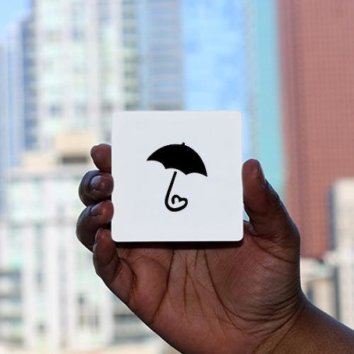 In The Air by Lina is a Hearts temporary tattoo from inkbox - 0