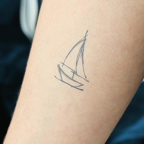 In The Wind by Marc Bonin is a Travel temporary tattoo from inkbox - 2