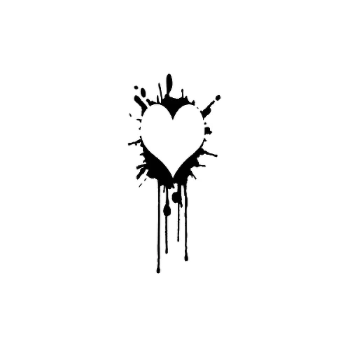Inkheart by cvan is a Hearts temporary tattoo from inkbox - 1