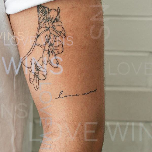 Isay by inkbox is a Quotes temporary tattoo from inkbox - 0