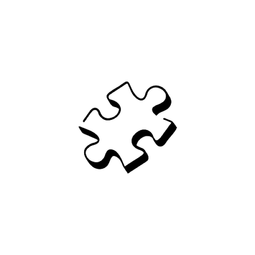 Jigsaw by Tara B is a Minimal temporary tattoo from inkbox - 1