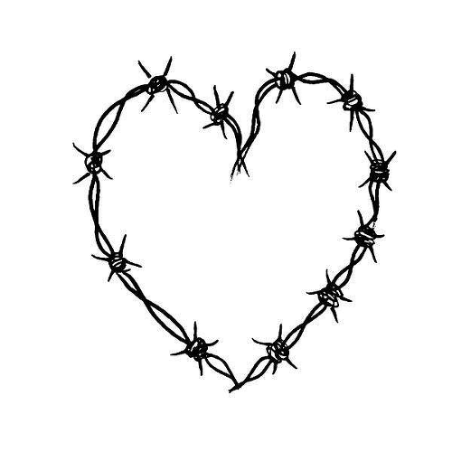 Jonnaton by Kurtis Conner is a Hearts temporary tattoo from inkbox - 1