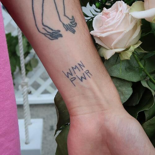 Kadinlar by Addison Llanos is a Self-Love temporary tattoo from inkbox - 2