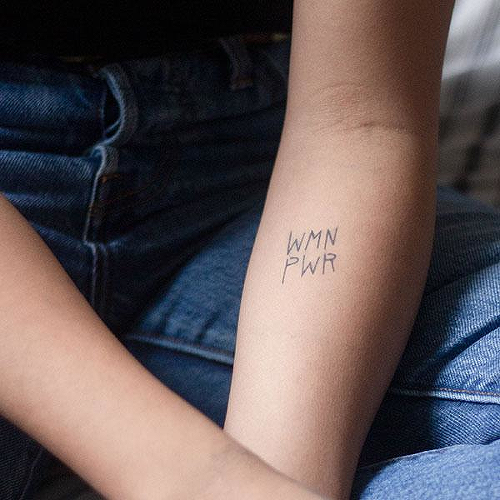Kadinlar by Addison Llanos is a Self-Love temporary tattoo from inkbox - 0