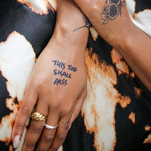 Keap by sketchnate is a Quotes temporary tattoo from inkbox - 3