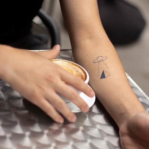Kelper by inkbox tattoos is a Space temporary tattoo from inkbox - 2