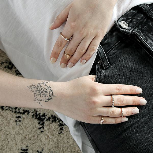 Kenna by Olivia-Fayne is a Geometric temporary tattoo from inkbox - 0
