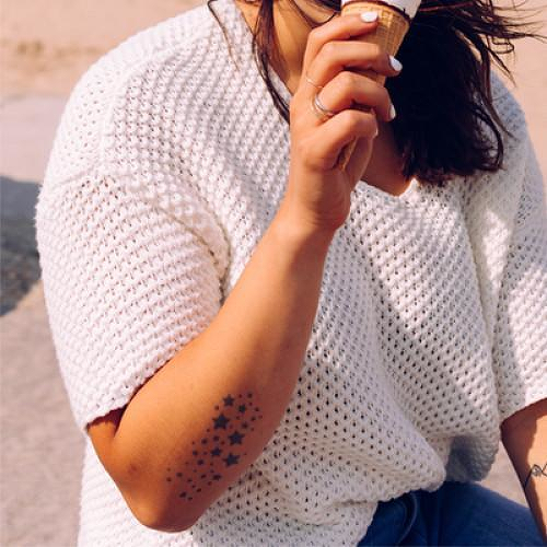 Kenopsia by inkbox is a Space temporary tattoo from inkbox - 5