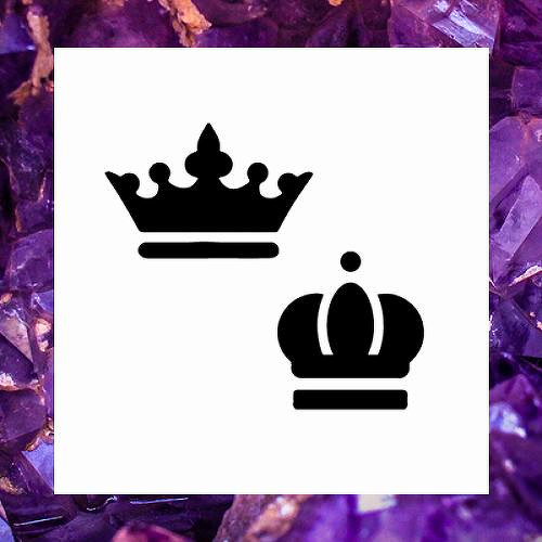 King and Queen Bundle of 2 by inkbox tattoos is a temporary tattoo from inkbox - 1