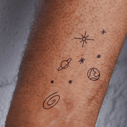 Kkeus by Melina is a Science temporary tattoo from inkbox - 3