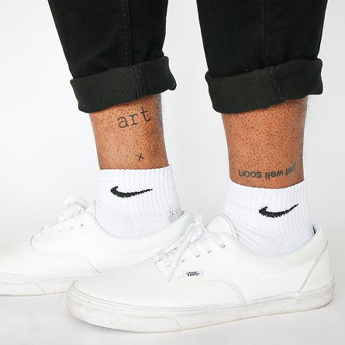 Klimont by Zoe Violet is a Words temporary tattoo from inkbox - 0