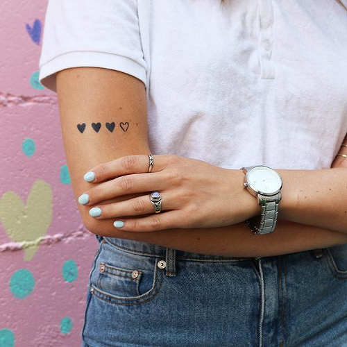 Kokoro by Gabriella Yoo is a temporary tattoo from inkbox - 2