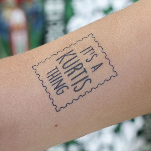 Kurtis Things by Kurtis Conner is a temporary tattoo from inkbox - 2