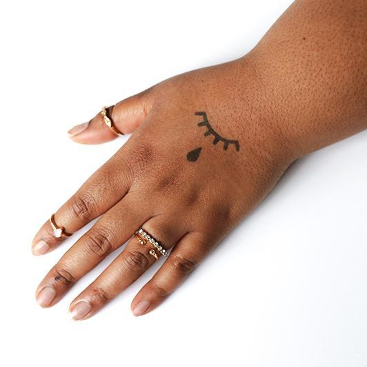 Lachryma by Ignacio Hinojosa is a temporary tattoo from inkbox - 0
