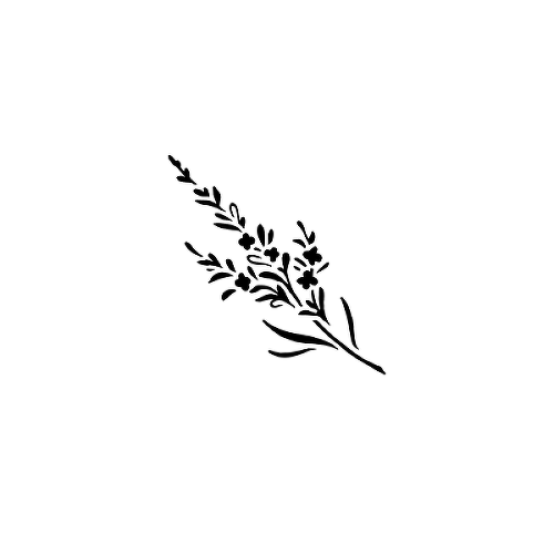 Lafant by Lenera Solntseva is a Flowers temporary tattoo from inkbox - 1