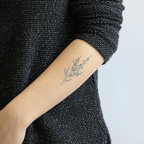 Lafant by Lenera Solntseva is a Flowers temporary tattoo from inkbox - 2