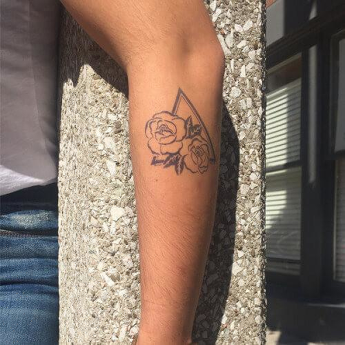 Latour by inkbox is a Flowers temporary tattoo from inkbox - 1