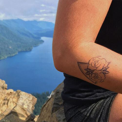 Latour by inkbox is a Flowers temporary tattoo from inkbox - 2