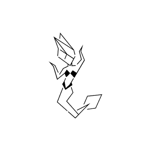 Leigh by Molly Nye is a Geometric temporary tattoo from inkbox - 1