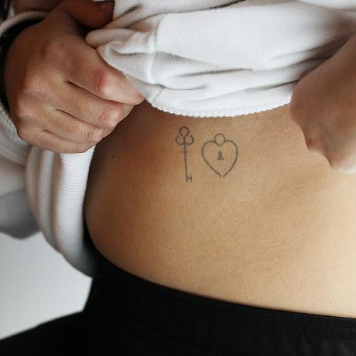 Libertas by inkbox is a Hearts temporary tattoo from inkbox - 0
