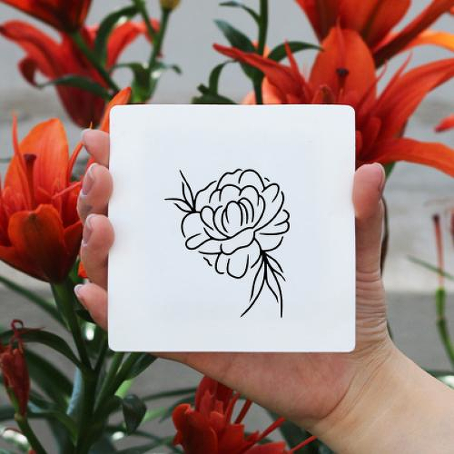 Lisianthus by Xixi Wang is a Flowers temporary tattoo from inkbox - 0