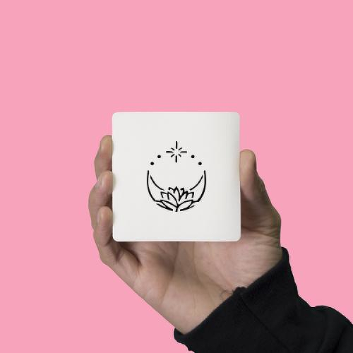 Lunar by La Chapardeuse is a Nature temporary tattoo from inkbox - 0