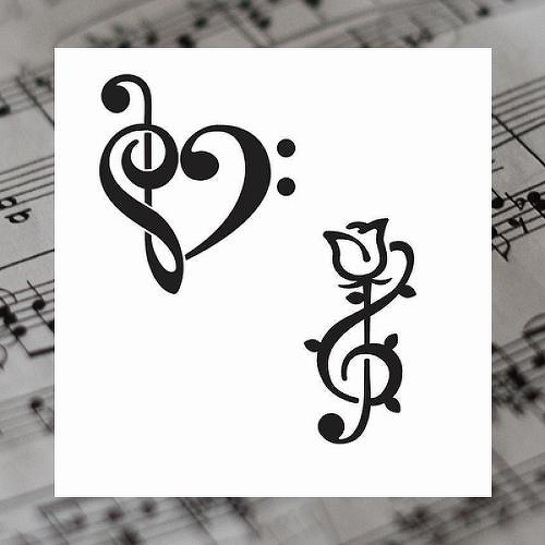 Love Song Bundle of 2 by inkbox tattoos is a temporary tattoo from inkbox - 1