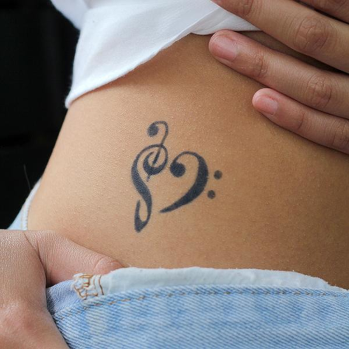 Love Song Bundle of 2 by inkbox tattoos is a temporary tattoo from inkbox - 2