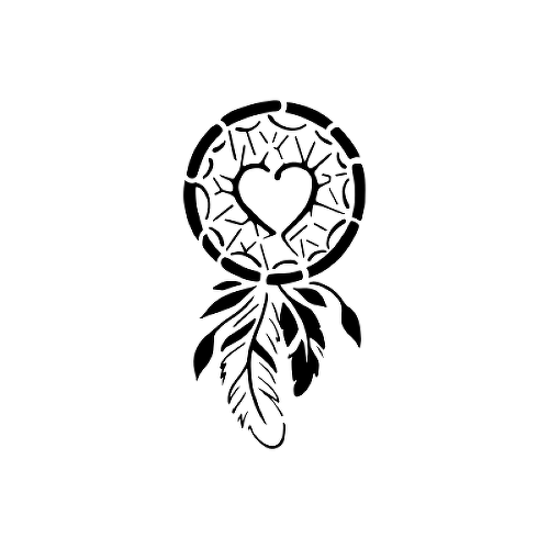 Lovecatcher by Lenera Solntseva is a Hearts temporary tattoo from inkbox - 1