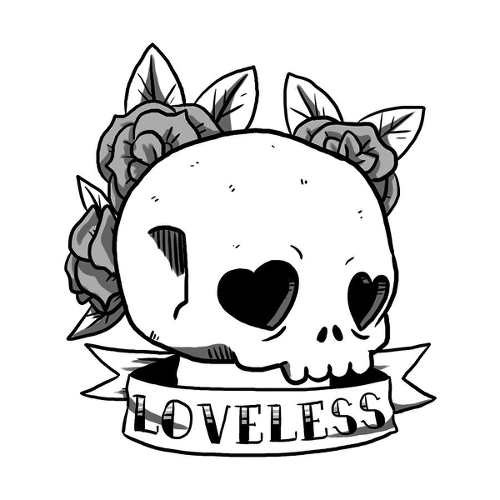 Loveless by sketchnate is a Hearts temporary tattoo from inkbox - 1