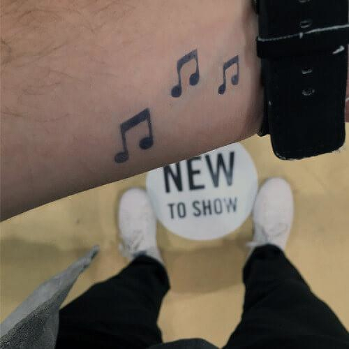 Lull by inkbox is a Music temporary tattoo from inkbox - 1