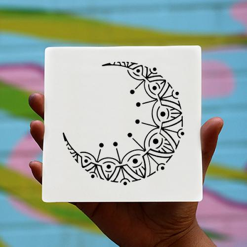 Lunakoli by Farah A is a Geometric temporary tattoo from inkbox - 0