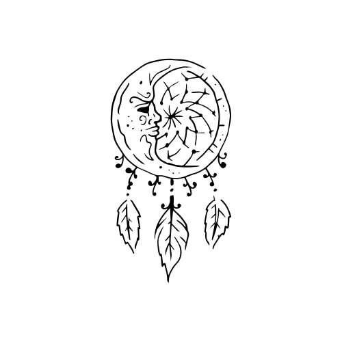 Lunaloop by Medic Tairie is a temporary tattoo from inkbox - design