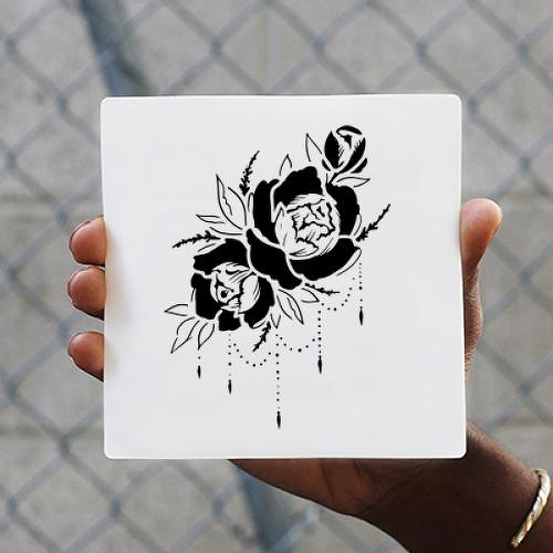 Maika by Lenera Solntseva is a Geometric temporary tattoo from inkbox - 0