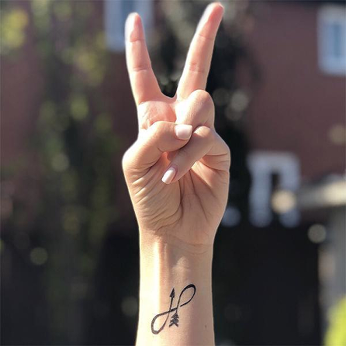 Malin by Martith is a Arrows temporary tattoo from inkbox - 2