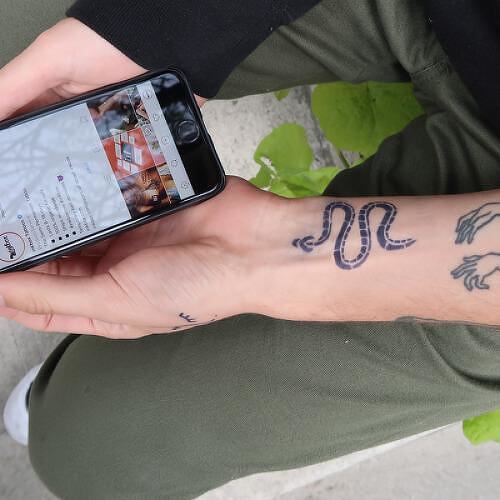 Mamba by inkbox is a Animals temporary tattoo from inkbox - 0