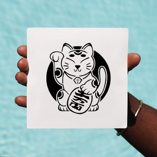 Maneki by Elise is a Animals temporary tattoo from inkbox - 0