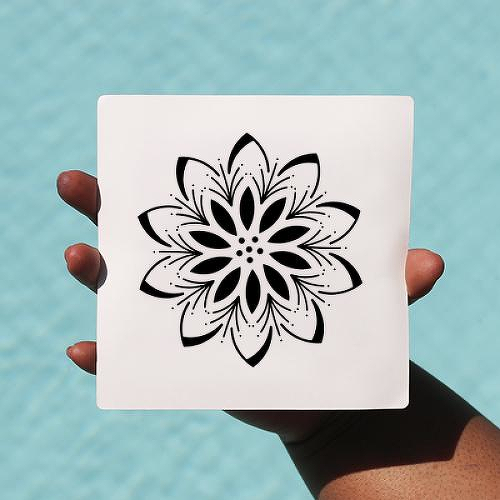 Manoladower by Elvyra Konte is a Flowers temporary tattoo from inkbox - 0
