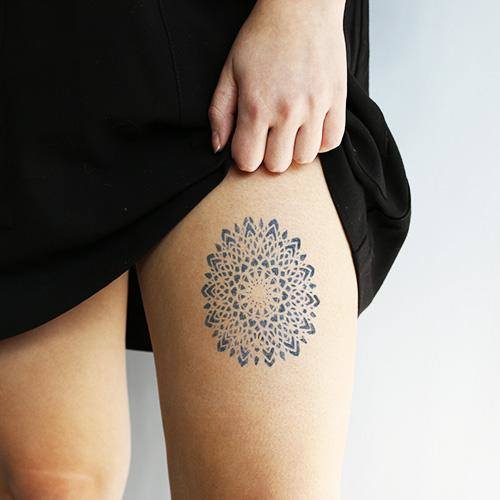 Mantra by Corey Divine is a temporary tattoo from inkbox - 0