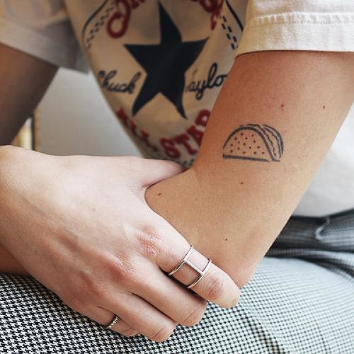 Martes by inkbox is a Food & Drink temporary tattoo from inkbox - 2