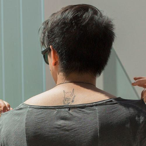 Mastema by Felipe Sena is a Traditional temporary tattoo from inkbox - 0