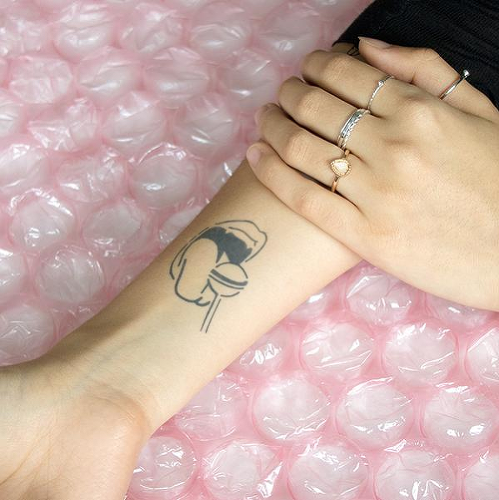 Maxillary by Talia Missaghi is a Body temporary tattoo from inkbox - 0