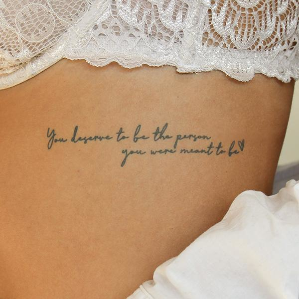 Meant To Be by inkbox is a temporary tattoo from inkbox - 0