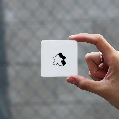Meeple by Kristine Vodon is a Gaming & Fandom temporary tattoo from inkbox - 0