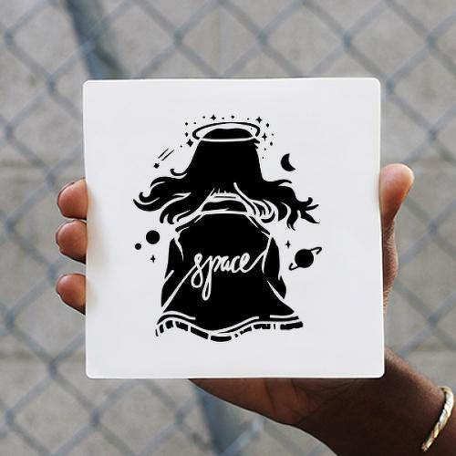 Mehaktar by Janine is a Space temporary tattoo from inkbox - 0