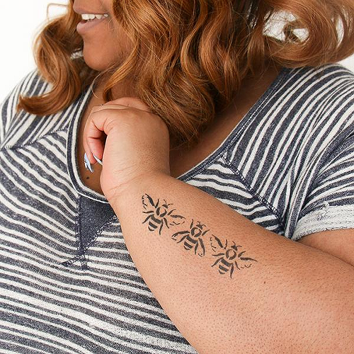 Mellifera by Matt Alpin is a Animals temporary tattoo from inkbox - 0