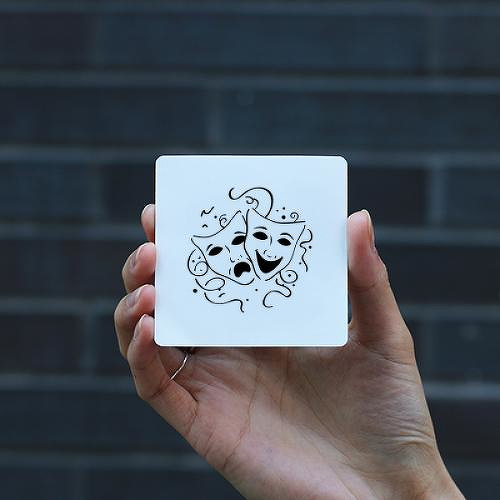 Melpo by Geige Silver is a Random temporary tattoo from inkbox - 0
